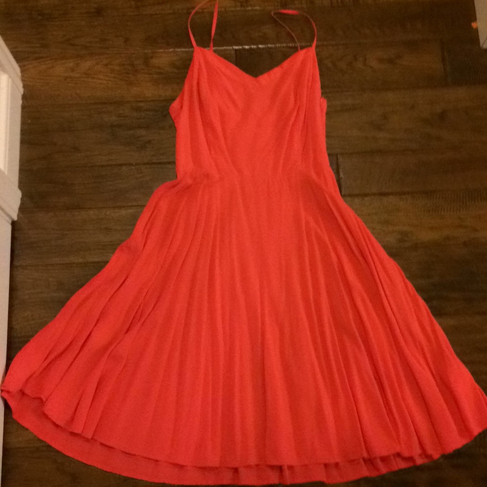 Flowy spaghetti strap dress